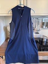 adidas Golfkleid, dkl. Blau,Gr