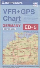 VFR+GPS  Luftfahrtkarte  Germany / Deutschland , Maßstab 1:500.000 ED-5