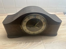 Kieninger Kaminuhr Tischuhr Holzgehäuse mechanisch funktionierend