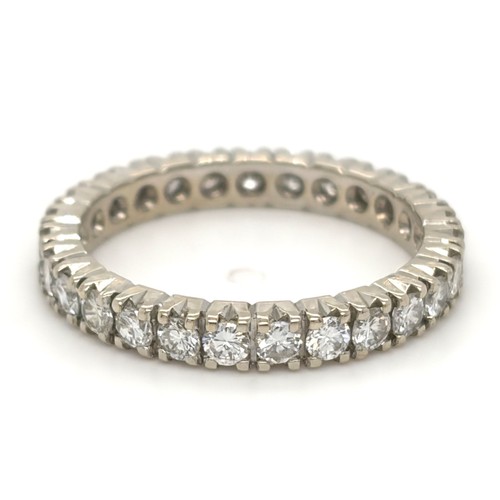 Diamant ring 750 - diamant, weißgold