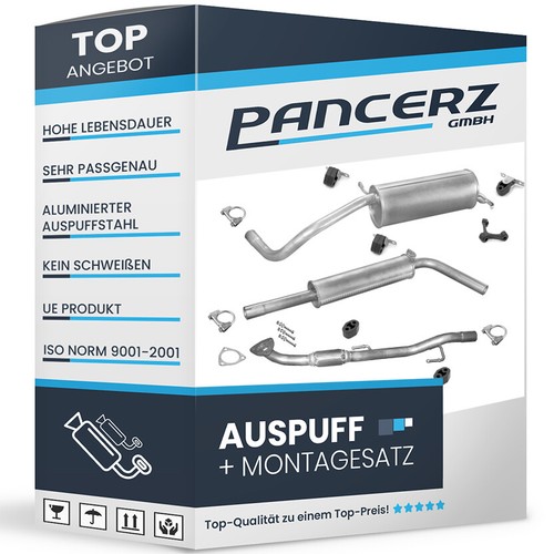 Auspuffanlage für polo - auspuffanlage,