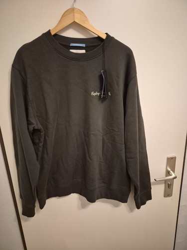 Replay pulli herren khaki - pulli, xl