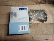 Wenko Toilettenpapierhalter Edelstahl Chrom, Wandmontage, leicht austauschbar