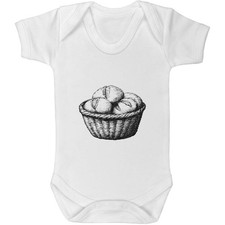 Baby Grows / Bodys "Korb mit Brot" (GR052366)