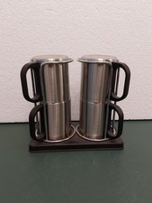 Campinggeschirr - 4 Tassen - Geschirr Kaffeebecher Teetasse Tafelgeschirr