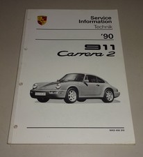 Werkstatthandbuch / Information Technik Porsche 911 Carrera 2 Typ 964 Stand 1990