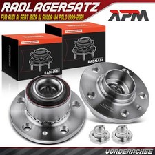 2x Radnabe Radlager Vorne für Audi A1 A2 VW Polo 6R 9N Fox Skoda Fabia 1+2 Rapid