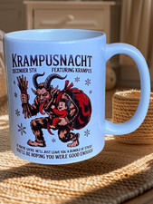 Becher 11 oz Druck Krampus