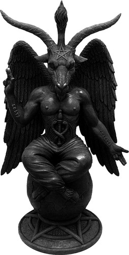 Baphomet antike figur - baphomet,