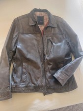 Gebrauchte Lederjacke Herren -