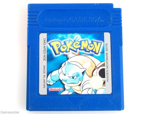 Pokemon blaue edition - pokemon,