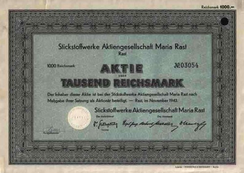 Stickstoffwerke maria rast - stickstoffwerke,