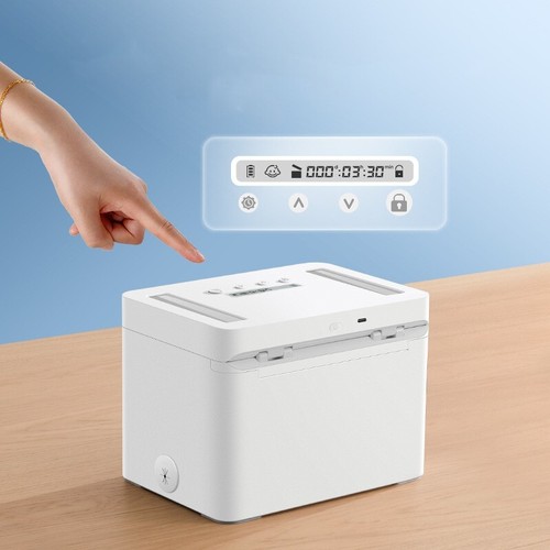 Timed lock box - lock, metall
