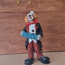 Clown aus Kunstharz von Vivian