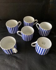 6 x Ikea MEMBRAN Tassen blau