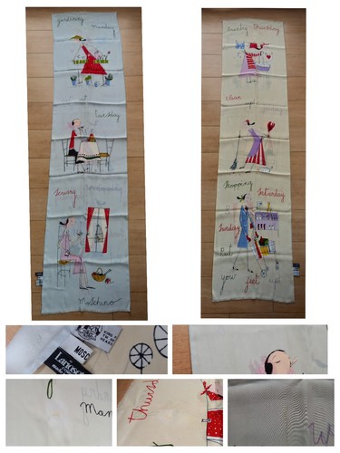Seltener seidentuch moschino - seltener,