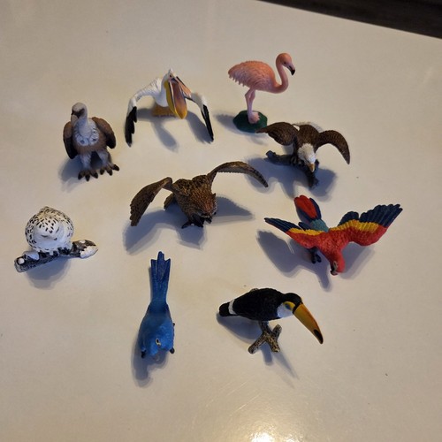 Schleich vogel set - schleich., 9stück