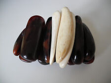 Armband  Monies Design, Polyresin & Bein, Unikat, Dänemark