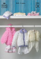 King Cole DK Strickmuster Für Jacken, Mütze Und Bolero 2985