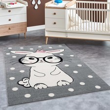 Kinderteppich Tier-Motiv Hase