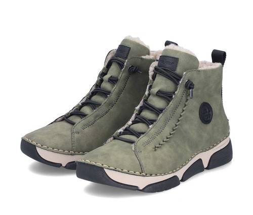 Rieker stiefelette grün - rieker,