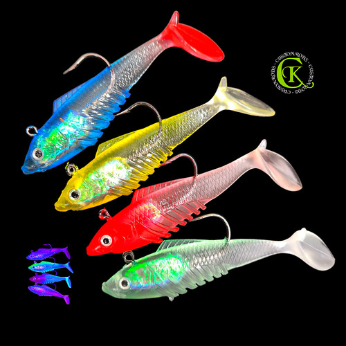 10cm gummifisch shad - gummifisch,