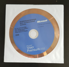 Microsoft Visio Premium 2010 Disc ohne Produktlizenzschlüssel