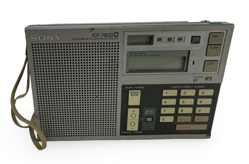 Sony icf 7600d world - icf-7600d,