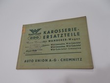Wanderer W23 , W24 Cabrio u. Limo - O. Karosserie Ersatzteile Vorkrieg Oldtimer