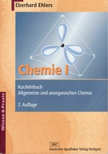 E. Ehlers: Chemie I  Kurzlehrbuch Allg. u. anorganische Chemie Guter Zustand!