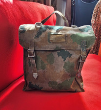 NVA - Sturmgepäck / NVA - Tasche - Blumentarn / Flecktarn - Original 60er Jahre