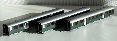 Märklin 3 wagen - mÄrklin, ho