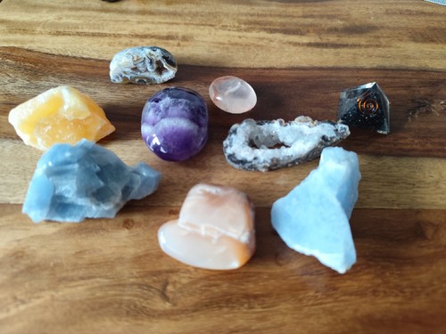 Set druse orgonit geode - set,