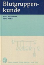 Blutgruppenkunde Buch Stuttgart Thieme, Georg, Verlag KG,