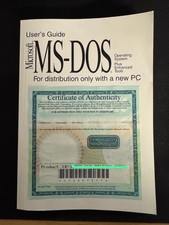 MS-DOS User Guide