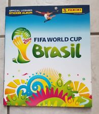 WM 2014 Pannini Stickeralbum mit 6 eingeklebten Stickern