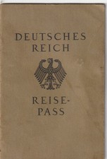Reisepass Deutsches Reich