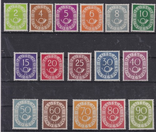 Brd 123 postfrisch - 123-38, alle