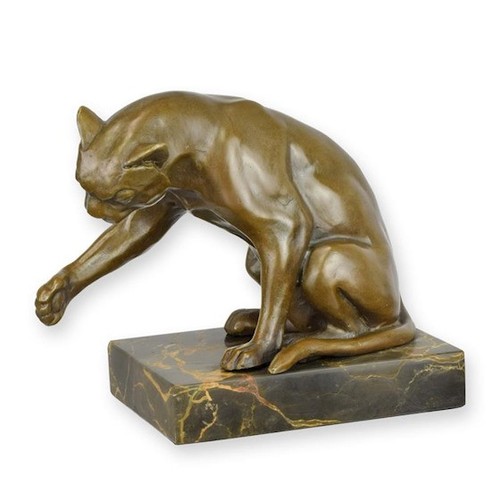 Bronzefigur skulptur - bronzefigur,