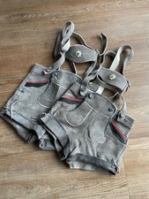2 kurze Lederhosen für kinder