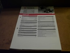 TEREX (KAELBLE) RADLADER TL 420  2 SEITEN BROSCHÜRE