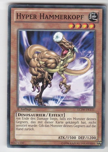 Hyper hammerkopf - yu-gi-oh,