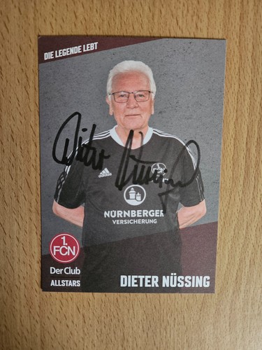 Dieter nüssing handsignierte - dieter,