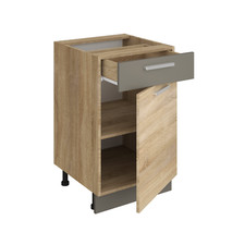 Küchenschrank ALINA 50 cm Unterschrank Küche Einbauküche Sonoma Eiche NEU