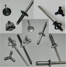 Presslaschnieten Alu/Alu Flachkopf / Großkopf 4,0 4,8 5,2 6,3 Blindnieten Pressl