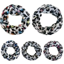 Leopard Seide Loop Schal