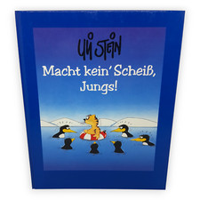 ULI STEIN Macht kein Scheiß Jungs Buch 1993 Bertelsmann Club Lizenzausgabe Katze