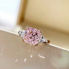 4Kt Rosa Princess Diamant Drei