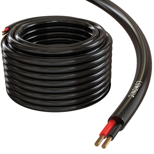 25m lautsprecherkabel rund - rund, 2x