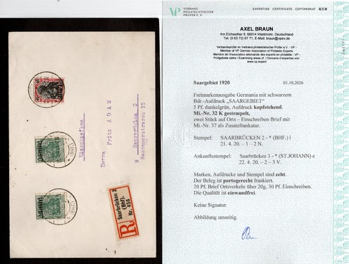 Saar germania 32k brief - germania,